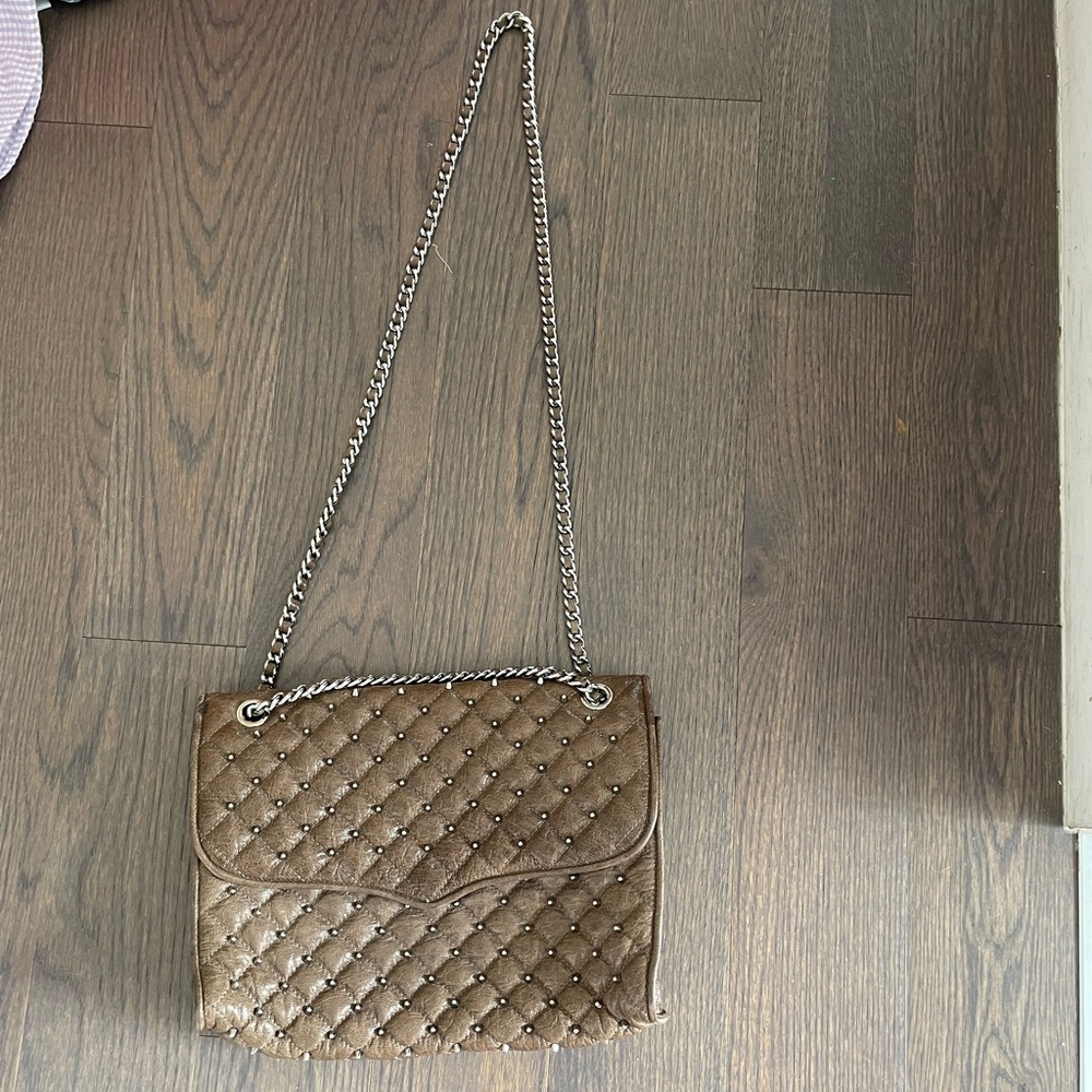 Quilted crossbody purse